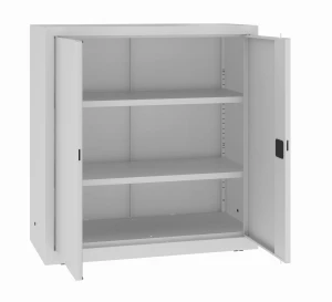 Metalowa niska szafa warsztatowa 2-drzwiowa LMSW 110g 