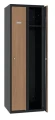 Szafa ubraniiowa BHP SUM 320 W RAL 7016 drzwi Orzech Włoski.jpg