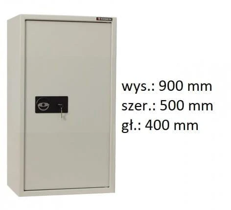 Szafa 1-drzwiowa klasy A na dokumenty MS1/A 90