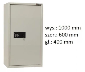 Szafa 1-drzwiowa klasy A na dokumenty MS1/A 100