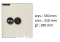 Sejf Koliber 35 zam. elektroniczny