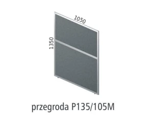 Przegroda P135-105M