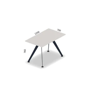 Wolnostojące biurko XAR-V2-7