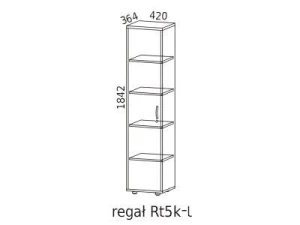 Regał Rt5k-l