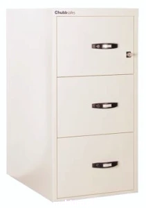 Ognioodporna szafa kartotekowa Fire File 31'''1h-3 szuflady' Chubbsafes