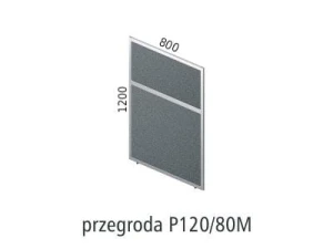 Przegroda P120-80M