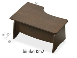 Biurko gabinetowe Km2