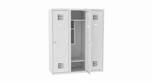 3-drzwiowa szafka metalowa MSum 430S