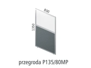 Przegroda P135-80MP