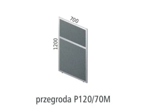 Przegroda P120-70M