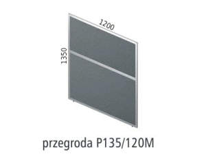 Przegroda P135-120M