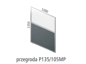 Przegroda P135-105MP