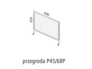 Przegroda P45-68P